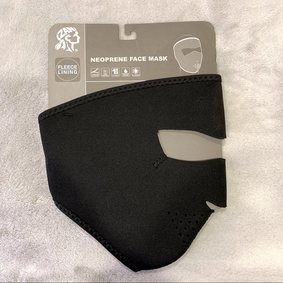 ❣️5/$25 NWT Fleece Lined Neoprene Face Mask - Picture 1 of 1